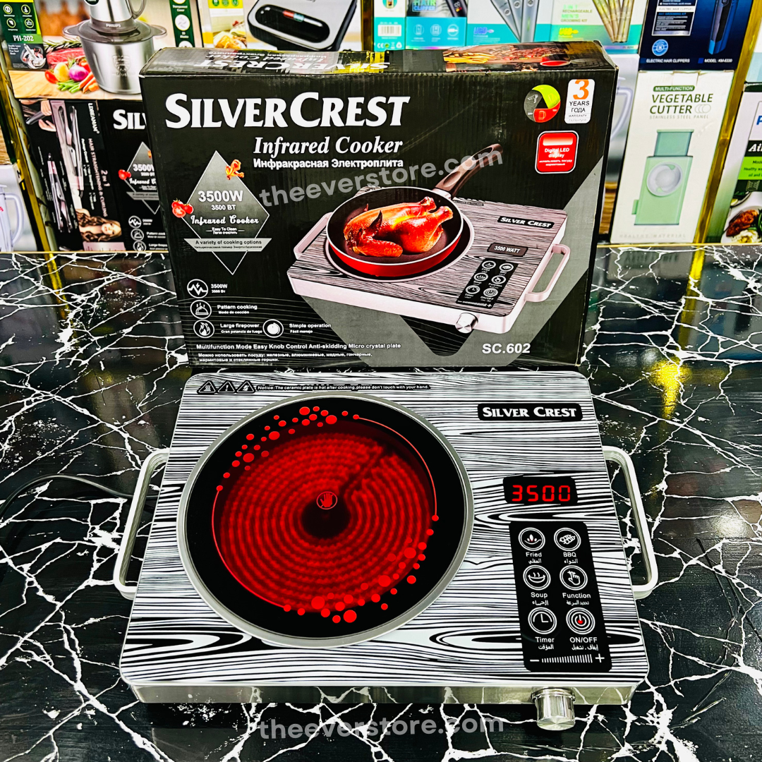 Silver Crest Infrared Electric Stove | German Lot | 1 Year Warranty - Original