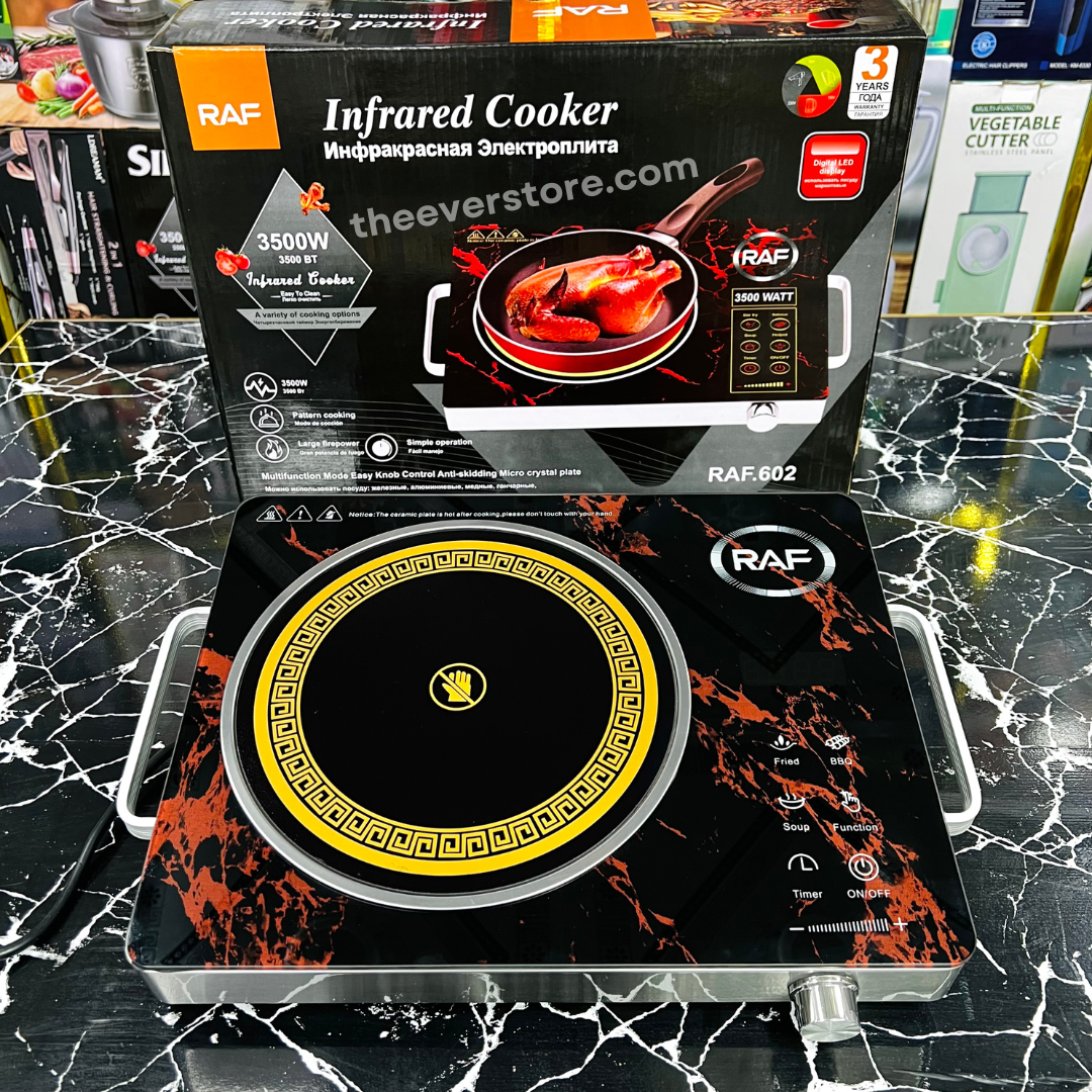 RAF Infrared Electric Ceramic Stove | Europe Lot | 1 Year Warranty - Original