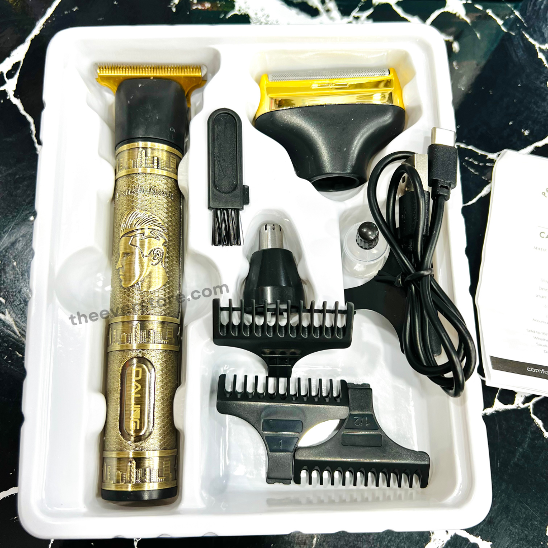 Daling 3 in 1 Rechargeable Mens Grooming Kit | Model DL-9266
