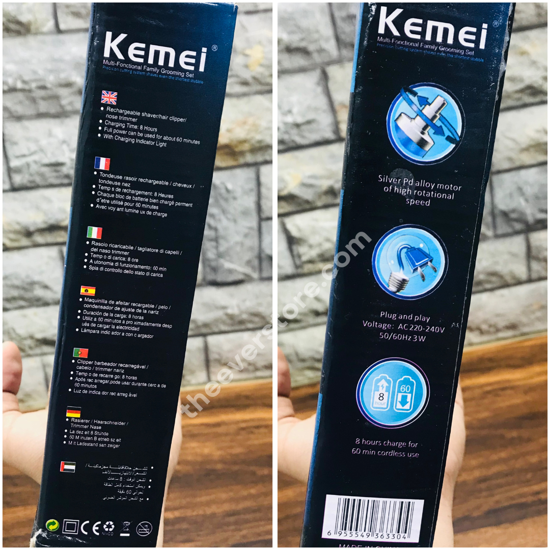 Kemei 3 in 1 Grooming Kit | Model KM-6330