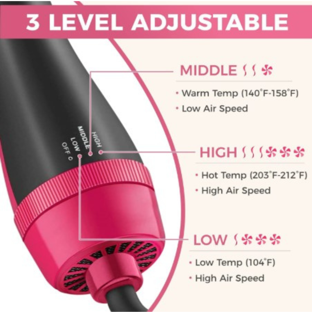 One Step Hair Brush Dryer And Styler