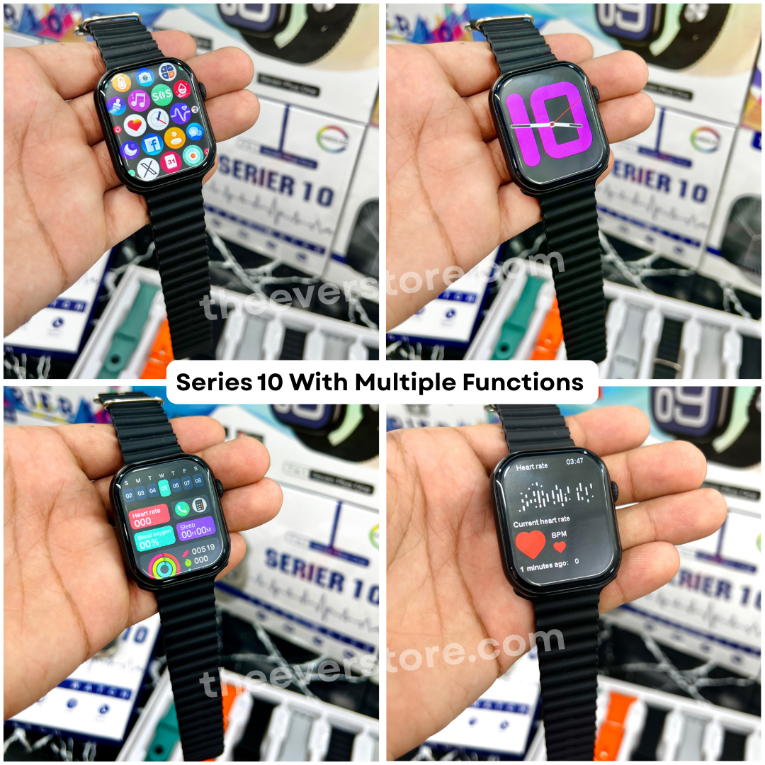 7 in 1 Ultra 2 Smart Watch 2.1 Inch 49MM Full HD Screen | Series 10 Seven Plus One | Latest Model