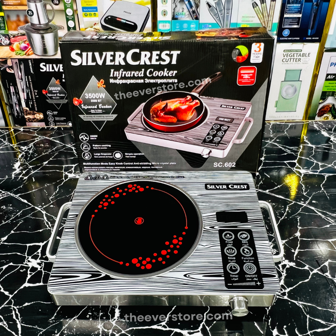 Silver Crest Infrared Electric Stove | German Lot | 1 Year Warranty - Original