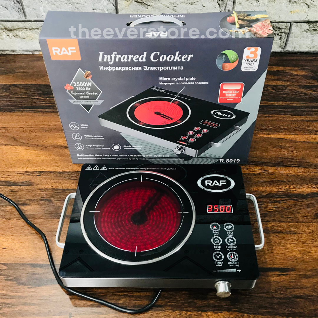 RAF Infrared Electric Ceramic Stove | Russia Lot | 1 Year Warranty - Original