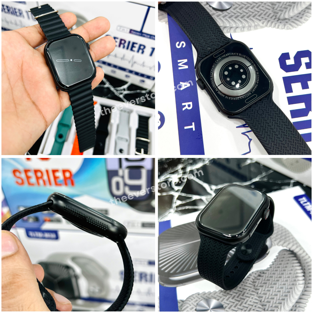 7 in 1 Ultra 2 Smart Watch 2.1 Inch 49MM Full HD Screen | Series 10 Seven Plus One | Latest Model