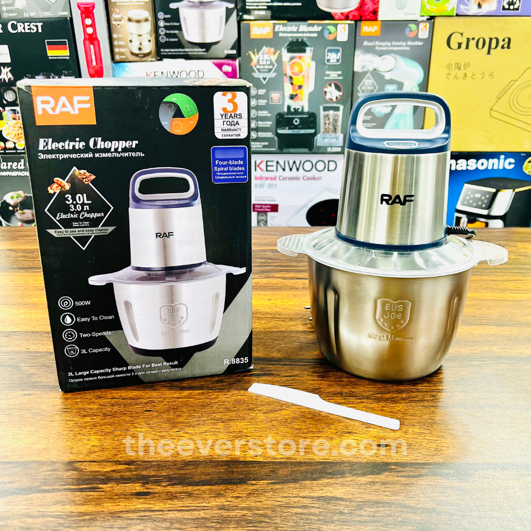 3 Liters Multifunctional RAF Food Chopper | 3L RAF Meat Grinder