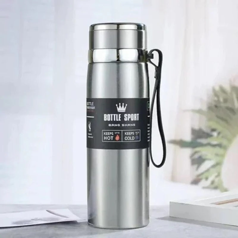 Vacuum Flask Hot & Cold Water Bottle | Stainless Steel | 1000ml & 800ml