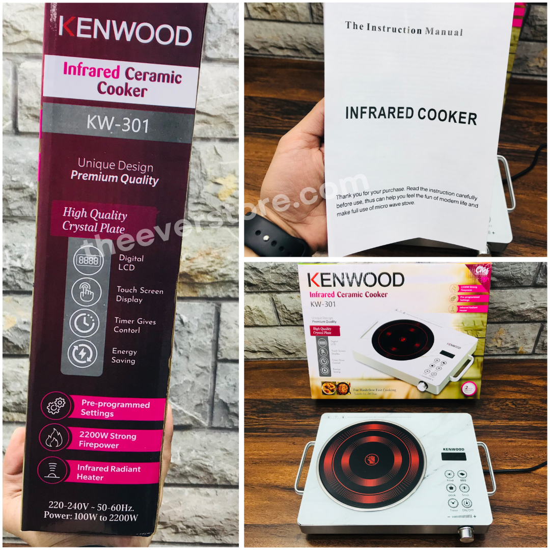 Kenwood Infrared Electric Stove  | Infrared Cooker | Model KW-301
