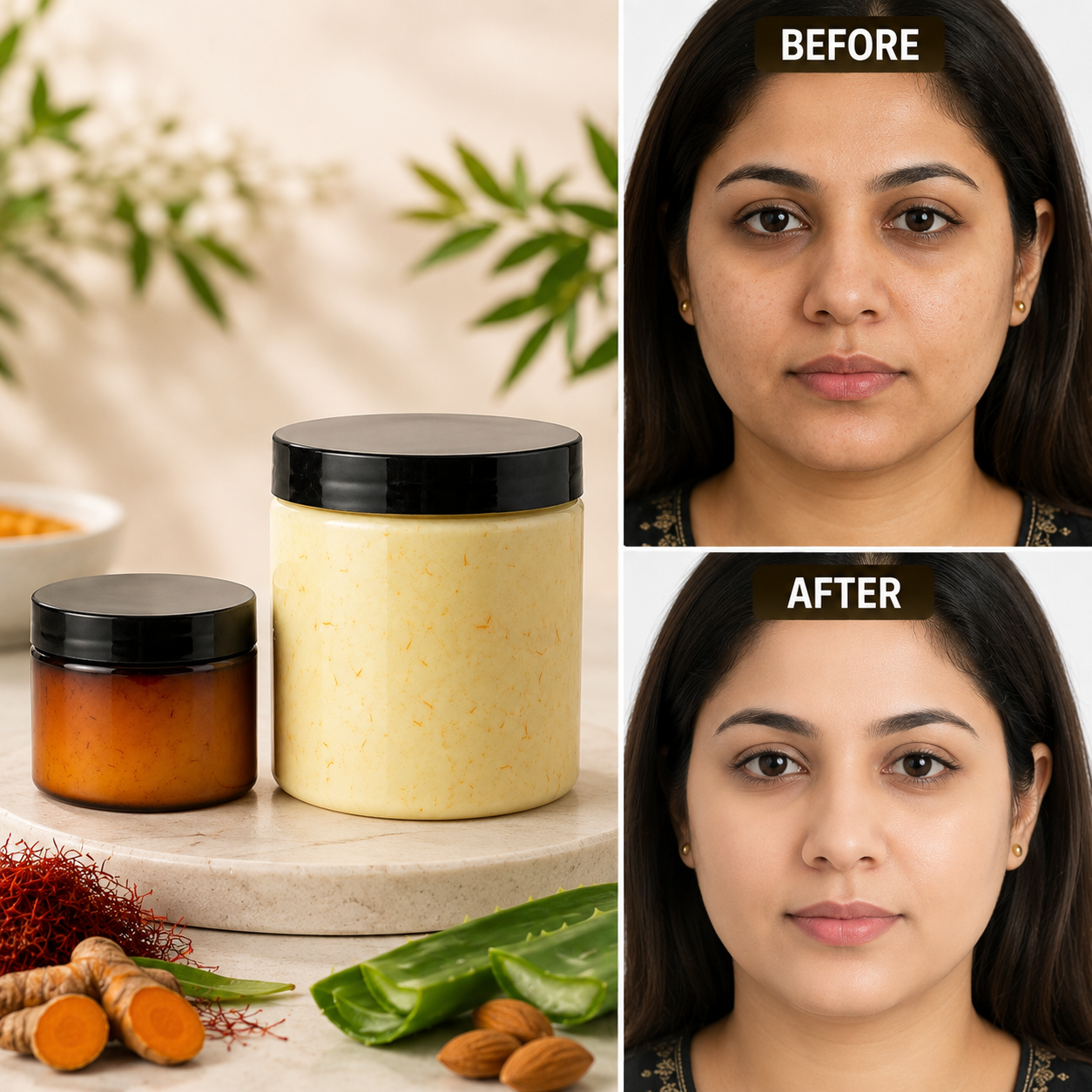 Zafrani Brightening Cream (100% Results)