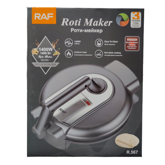 Electric RAF Roti Make | Imported RAF Chapati Maker | 10 Inches (25cm)