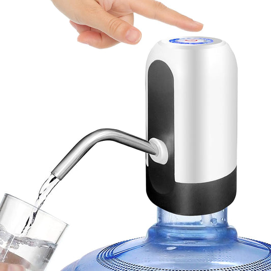 Portable Water Bottle Pump | Rechargeable Automatic Touch Water Dispenser