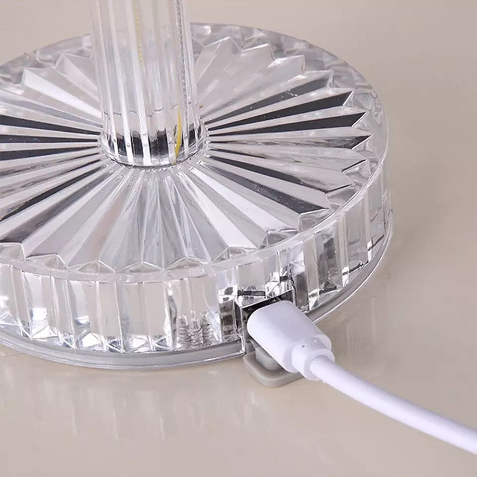 Luxury Crystal Diamond Table Lamp