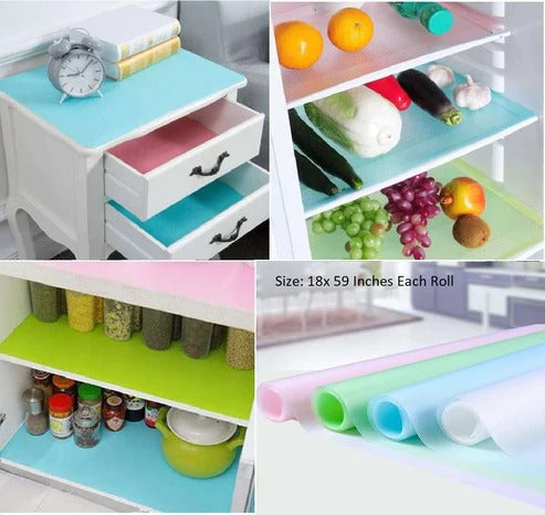 Refrigerator Mats Shelf Liners | Waterproof Refrigerator Pads | Drawer Table Placemats | Fridge Mats