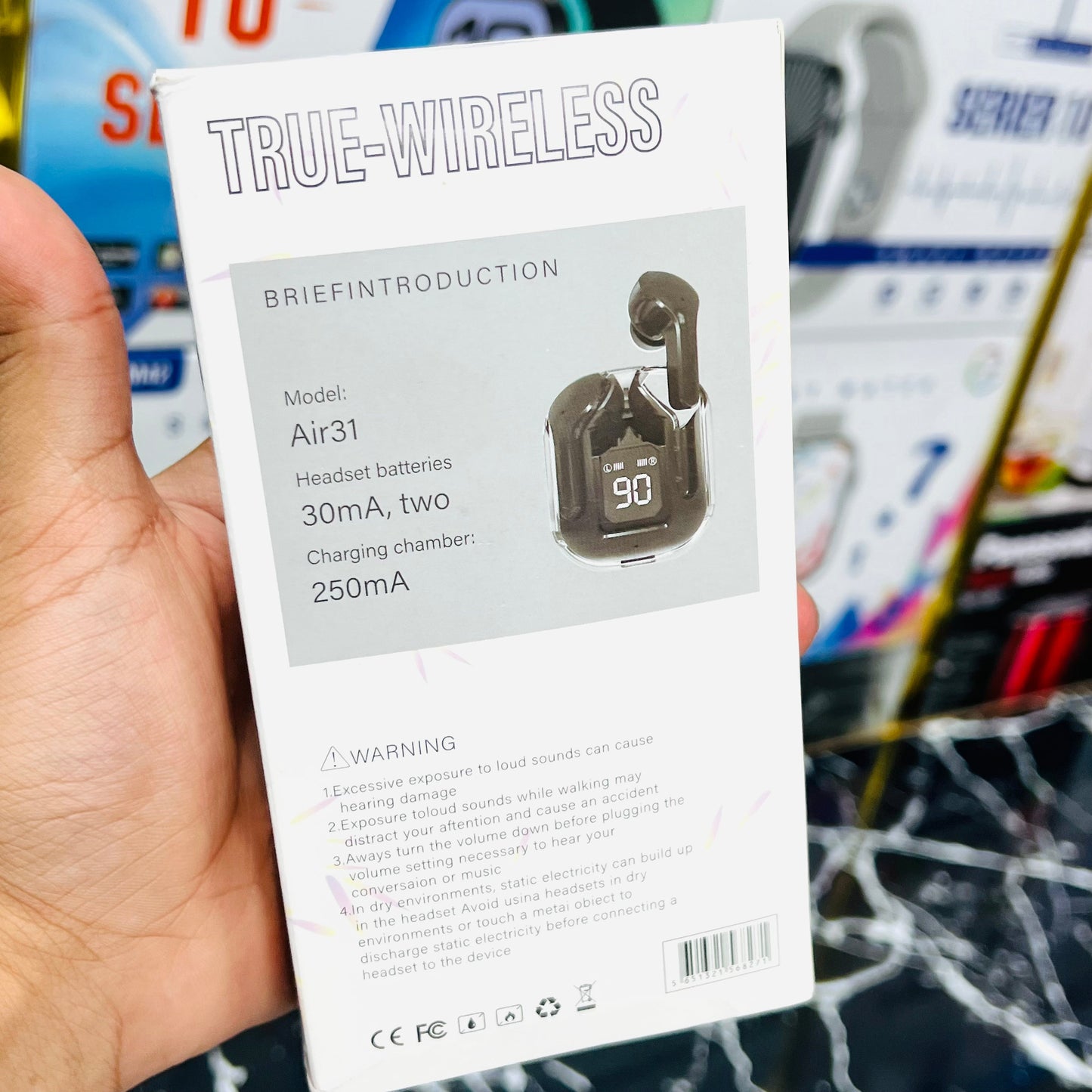 True Wireless Headset Stereo Model Air 31 | Imported Earbuds