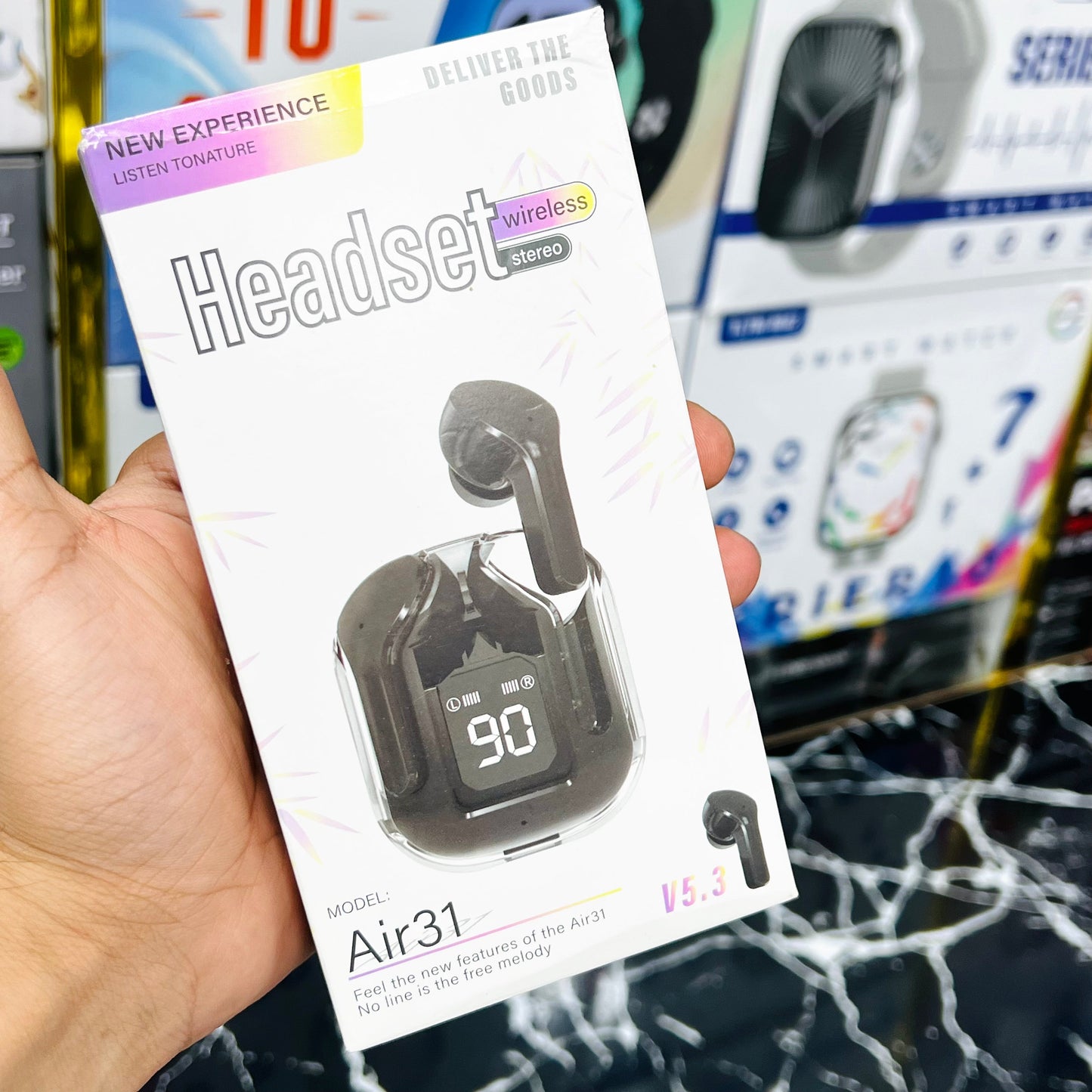 True Wireless Headset Stereo Model Air 31 | Imported Earbuds
