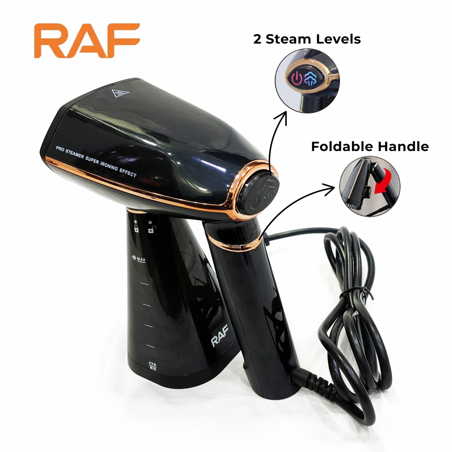 RAF Handheld Garment Steamer